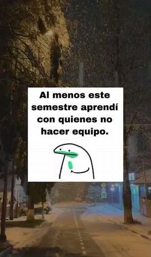 Nighttime Dog Walk in Snowy Street Scene