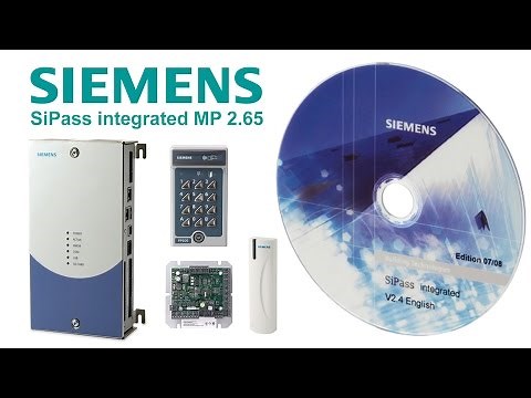 Siemens SiPass Integrated MP2.6 Software Walkthrough