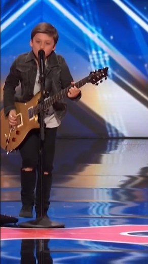 Kid has Swag & Rock 'n' Roll in His Veins (Bay Melnick Virgolino) - AGT 2025