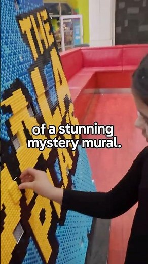 A LEGO Star Wars Mural made up of over 100,000 pieces! | LEGO Star Wars Smart Brick | LEGO