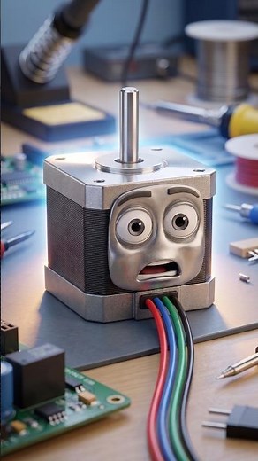 Stepper Motor Function ⚙️⚡ Angular Precision Explained