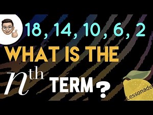 Linear sequence rule | Writing a formula for the nth term of a sequence | Linear sequence formula