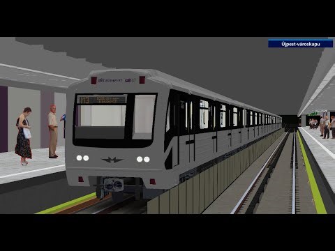 OpenBVE - Budapest Metro Line M3 - 81-717.2K "Panda"
