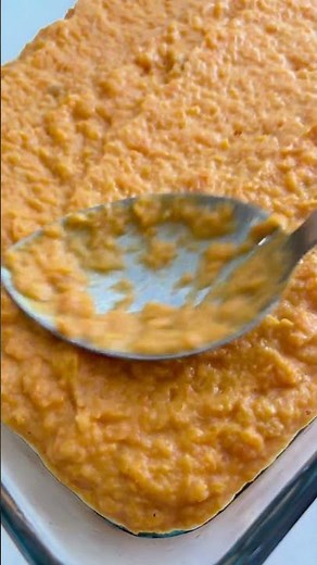 Ultimate Thanksgiving side dish! 🍠✨ Sweet Potato Casserole w/ brown sugar pecans! #EasyHolidayRecipe