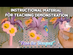 Instructional Material for Teaching Demonstration (Pre and Final Demo)