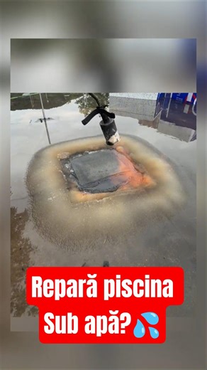 A oprit scurgerea INSTANT! Praful Alb care salvează Piscina 💧🚫 #diy #shorts