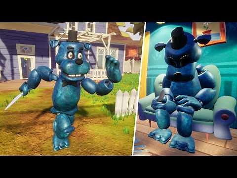 Scary FNAF Bear5 in Hello Neighbor!
