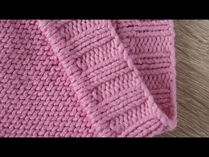 Finisarea marginii produsului cu tiv fals și bentiță dublă