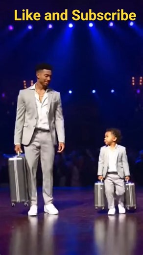 Baby Boy Pulls Up With TWO Suitcases & Copies Every Move 😳🔥#viral ##dancebattle #family