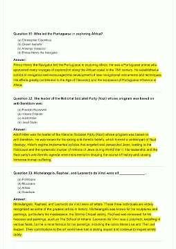 The Ultimate World History Exam Prep Test & Tri video