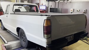 Paul’s ,Lonng B1800 Mazda Ute in for a gearbox and to fix up a few issues , then on to the Dyno for a good tune. | Mazfix Performance