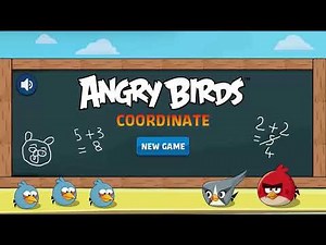 Define Coordinate Plane with Angry Birds: Coordinate - Math Game for Grades 3-5