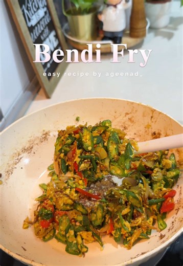 Delicious Bendi Fry Recipe for Lunch Ideas