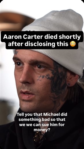 SnipCrave on Instagram: "Aaron Carter in resurfaced clip: Defends Michael Jackson big time—“That man didn’t do anything!”—says MJ was super kind to him. Clip viral again after his 2022 death (ruled accidental overdose). Coincidence or silenced for speaking out? What do you think—protecting innocents or wild theory? Drop your take below! 👇🔥 #AaronCarter #MichaelJackson #FBI #fyp #MJ"