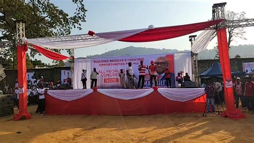 The official declaration of former Anti-Corruption Commissioner, Ade Macauley for the APC flagbearer position ahead of the 2028 general elections at the Fourah Bay field community. Note: The Launch of The Ady Macauley Flagbearer Campaign is a paid program and we as media house, our core value is to "connect voices " and on our platform, every voice counts. Therefore all statements, opinions on this live, doesn't represent Unity Broadcasting Online Television | Unity Broadcasting