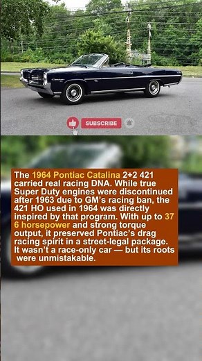This Pontiac Came From a Race Program