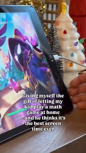 “If your kid loves Pokémon or battling games, @‌prodigygame at home...