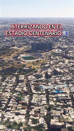 LANDING AT CENTENARIO STADIUM - MONTEVIDEO - URUGUAY 🇺🇾