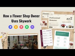 Skywork: Empowering Small Business Growth (Flower Shop Owner)