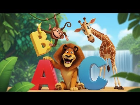 Learn ABC! 🦁 Alphabet with Zoo Animals | ABC Song for Kids