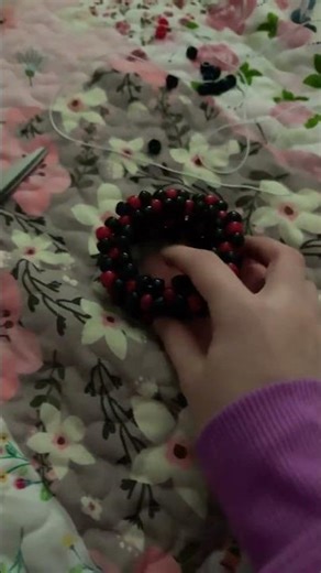 Make a stranger things cuff with me!! #kandi #strangerthings #cuff #fypシ #viral #fyp #youtube #short