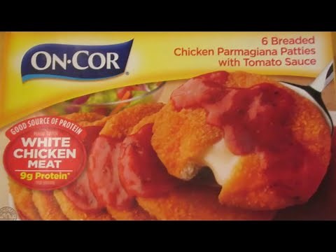 On-Cor Chicken Parmagiana Patties with Tomato Sauce