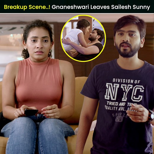 828K views · 43K reactions | Breakup Scene..! Gnaneshwari Leaves Sailesh Sunny #MrandMiss #SaileshSunny #Gnaneswari #Ramesh #love #Romantic #SriBalajHindiSouth #BestScene #BackToBack #LatestHindiMovieScenes #SriBalajiVideo | Sri Balaji Hindi South | Facebook