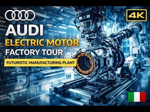 Audi Electric Motor Manufacturing Process | Ultra-Modern Factory Tour