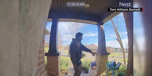 UPS delivery driver’s reaction to snacks left out on front porch goes viral