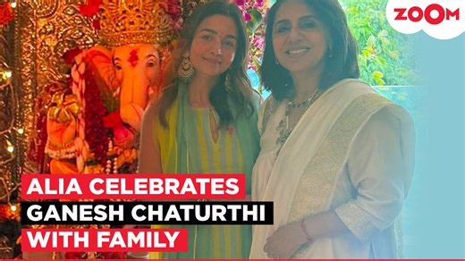 Alia Bhatt’s Ganesh Chaturthi Celebration: Ethnic Charm, Neetu Kapoor & Modaks