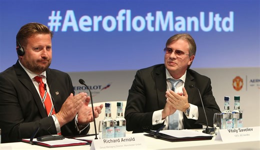Manchester United's deal with Aeroflot now terminated