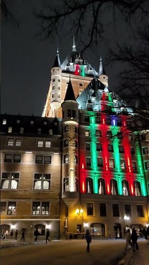 Quebec City Walk and Fairmont Le Château Frontenac : Canada