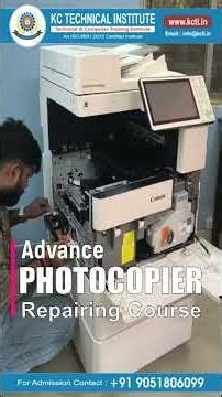 Xerox Machine Repair Course | Photocopier Technician Course ∣ Photocopier Repair Training Institute