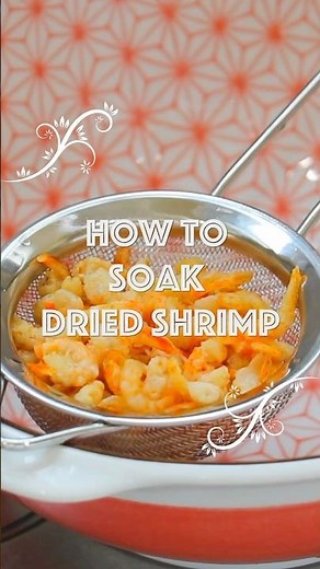 Easy Way to Prep Dried Shrimp at Home!