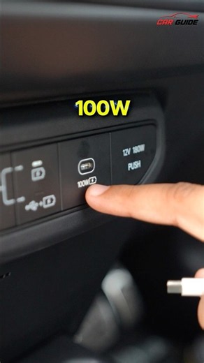 100W Charging in Kia Syros Electric ⚡️ #CarGuide #Kia #EV #Syros
