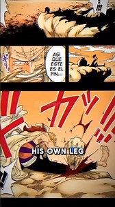 WILLING TO EAT HIS OWN LEGS TO SAVE SANJI #onepiece #sanji