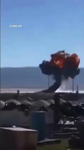 Air Force pilot safely ejects before F-16 fighter jet crashes in California desert