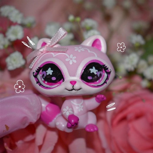 Handmade LPS Custom, Littlest Pet Shop Customization, Authentic LPS Repaint (warning Slight Glue Damage on Back) - Etsy Australia
