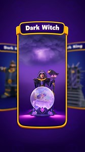 🔮 𝗗𝗮𝗿𝗸 𝗪𝗶𝘁𝗰𝗵🔮 Clever, powerful, and always plotting - the Dark Witch weaves her magic with purpose. She has a spell for everything - especially revenge. #RoyalKingdom | Royal Kingdom