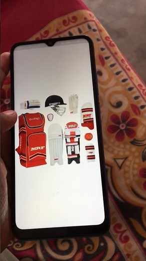 HF MRF Complete Cricket Kit Unboxing❤😘🙏#reactfam #shorts #unboxing #cricket