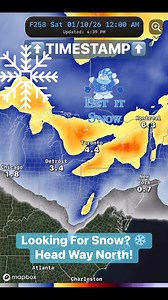 This pattern isn’t great for snow-lovers heading into January. Your best bet to see snow ❄️ through the first part of the month is to head to Michigan to New England. Northwesterly flow will keep the flakes flying there. | Chief Meteorologist David Paul