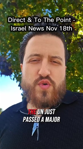Nick Matau 🎗 on Instagram: "The UN just passed a massive Gaza resolution — Hamas said “NO.” A deadly terror attack hits Gush Etzion. And now Israel + the U.S. are signaling renewed action toward Iran. Everything is shifting FAST. 🚨🇮🇱 #Israel #breakingnews #MiddleEast"