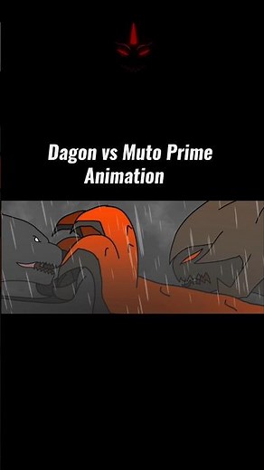 Dagon vs Muto Prime Animation Monsterverse