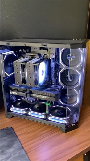 ICE Whale Prism 4RS ARGB #gaming #pcsettings #pcgaming #pc #setup #rtx5070 #techtok #mipc #argb