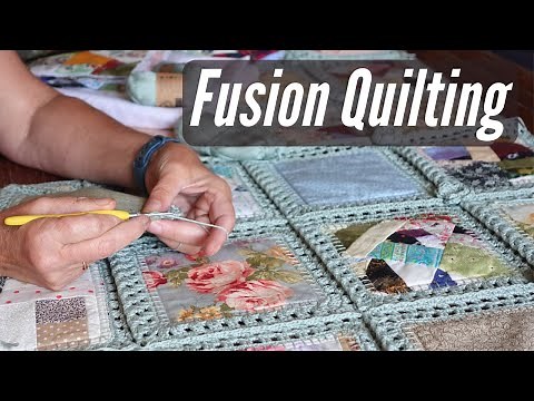 Quilting and Crochet come together in a very satisfying way!
