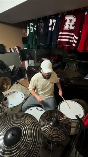 The ultimate smooth drum groove? "Amber" by 311 drum cover 🥁 #drumcover #311 #nostalgia #shorts