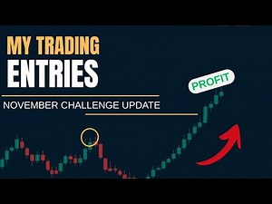 How I Mark My Charts & Take Entries | November Trading Challenge