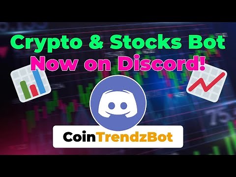 The Best Crypto Price Bot on Discord 🤖 Tradingview Charts, Coingecko Prices & More | CoinTrendzBot