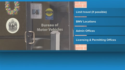 State offices closed Monday due to powerful nor'easter