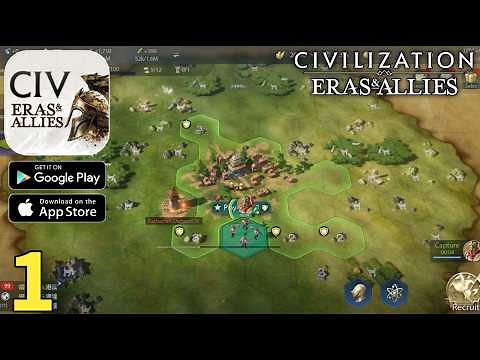 Civilization Eras & Allies 2K Gameplay Walkthrough Part 1 (ios, Android)